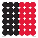 Birchwood Casey Dirty Bird Repair Pasters 1" Red and Black 432/ct - Birchwood-Casey