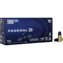Federal Syntech Defense Handgun Ammunition 9mm Luger 138 gr. SJHP 1050 fps 50/ct - Federal Ammo