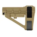 SB Tactical SBA4 5-Postion Adjustable Brace for AR-15 FDE - Sb-Tactical