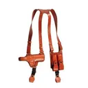 Tagua Gun and Mag Shoulder Holster for Cold 45 Brown RH - Tagua