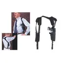 Uncle Mike's Pro-Pak Vertical Shoulder Holsters Black - Fits 3.75-4.5" Large Autos - Uncle-Mike-S