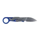 CRKT Provoke EDC Folding Knife 2-1/2" Drop Point Blade Blue - Colombia-River-Knife-Tool