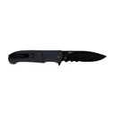 CRKT Ignitor Assisted Folding Knife 3-1/2" Drop Point Blade Black with Veff Serrations - Colombia-River-Knife-Tool