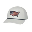 Huk American Rope Hat White - Huk