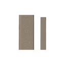 Ergo Textured Slim Line Rail Cover - Dark Earth 3 Pack - Ergo-Grips