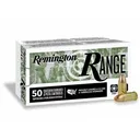 Remington Range Handgun Ammo 9mm Luger 124 gr FMJ 1110 fps 50/ct - Remington