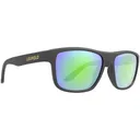 Leupold Katmai Shooting Sunglasses Matte Black with Emerald Mirror - Leupold