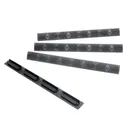 Ergo Modular Wedgelok Rail Covers Graphite Grey 4/ct - Ergo-Grips