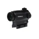 Truglo Prism Red Dot Sight 25mm 6 MOA Illuminated Black - Truglo