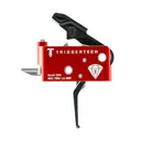 TriggerTech AR15 Diamond Flat Two Stage Trigger Black - Triggertech