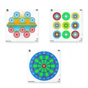 Allen EZ Aim Paper Targets 12" Fun Paper Plinking the Day Away 9/ct - Allen