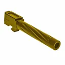 Rival Arms Drop In Barrel for Glock 17 Gen 3/4 Twist Gold - Rival-Arms