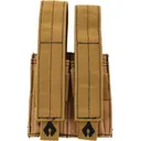 Advance Warrior Solutions Pistol Double Mag Pouch Tan - Advance-Warrior-Solutions