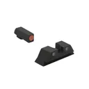Meprolight Hyper Bright Extremely Bright Day/Night Sight for Glock Orange Ring Front Green Rear - Meprolight