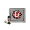 Underwood Ammo Hard Cast Flat Nose Handgun Ammunition 10mm Auto 200gr FN 1250 fps 20/ct - Underwood-Ammo