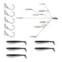Yum Scottsboro Kit 3'' 5Wire Rainbow Shad 11pc - Yum-Baits