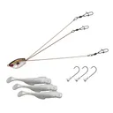 Yum Yumbrella 3 Wire Rig Kit Tennessee Shad - Yum-Baits