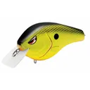 Spro Fat Papa SB 55 Crankbait 2-1/8" 1/2 oz Chartreuse Black Back - Spro-Baits