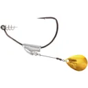 Owner Flashy Swimmer Beast 8/0 3/8oz GoldColorado - Owner-Hooks