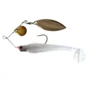 Jewel Gem Blade 2.0 5/16oz White 6pk - Jewel-Hound-Dog-Lure