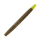 Yum Dinger Bulk 4'' Green Pumpkin/Charteuse 30pk - Yum-Baits