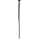 Top Brass Peg It System Black 100pk - Top-Brass-Fishing-Products