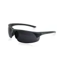 Smith & Wesson Corporal Shooting Glasses Half Frame Black with Smoke Lens - Smith-Wesson