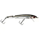 Bomber Jointed Wake Minnow Chrome/Black Back - Bomber-Lures