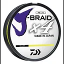 Daiwa J Braid 4 strand 30 lb 150 yd Fl. Yellow - Daiwa