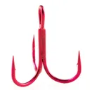 Owner ST-36 Treble Red Size 4 8pk - Owner-Hooks