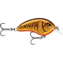 Rapala OG Tiny 4 Crankbait 2-1/4" 5/16 oz Dark Brown Crawdad - Rapala-Lures