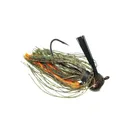 Jewel Football Jig 3/4 Green Pumpkin/Orange 2pk - Jewel-Hound-Dog-Lure