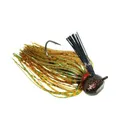 Jewel Football Jig 3/4 Grn Pumpkin/Green Flash 2pk - Jewel-Hound-Dog-Lure