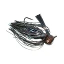 Jewel Football Jig 3/4 Black/Blue Flash 2pk - Jewel-Hound-Dog-Lure