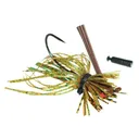 Jewel Finesse Flip'n Jig 3/8 Grn Pumpkin/Green Flash 2pk - Jewel-Hound-Dog-Lure