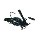 Jewel Finesse Flip'n Jig 3/8 Black Blue Flash 2pk - Jewel-Hound-Dog-Lure