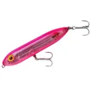 Heddon Super Spook Jr. Pink/Silver Insert - Heddon-Fishing-Lures