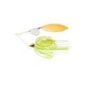 War Eagle Colorado/Willow 1/2oz Gold Hot White Chart - War-Eagle-Lures
