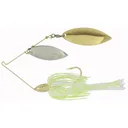 War Eagle 2-Willow 1/2oz Gold Hot White Chart - War-Eagle-Lures
