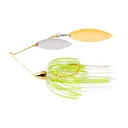 War Eagle 2-Willow 3/8oz Gold Hot White Chart - War-Eagle-Lures
