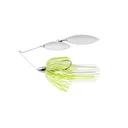 War Eagle 2-Willow 3/8oz Nickel White Chart Prl - War-Eagle-Lures