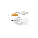 War Eagle 2-Willow Hammered 3/8oz Nickel White Silver - War-Eagle-Lures