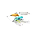 War Eagle 2-Willow Hammered 3/8oz Nickel Sexxy Shad - War-Eagle-Lures