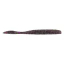 Berkley PB MaxScent FlatWorm 4.25'' Smoke Blk Purple 8pk - Berkley-Baits