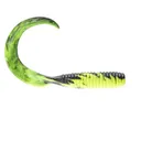 Berkley Gulp Grub 6'' Black Chartreuse Fuze - Berkley-Baits