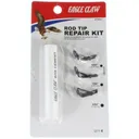 EA Rod Tip Repair Kit Black W/Glue - Ea-Products