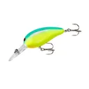 Norman Middle N Crankbait 2" 3/8 oz Chartreuse/Blue - Norman