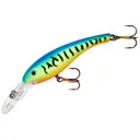 Cotton Cordell Wally Diver Suspending Jerkbait 3-1/8" 1/2 oz Chart/Blue Tiger - Cotton-Cordell-Lures