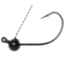VMC Wacky Weedless Jig 1/16 Black 4pk - Vmc-Weights