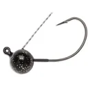 VMC Wacky Weedless Jig 3/16 Black 4pk - Vmc-Weights